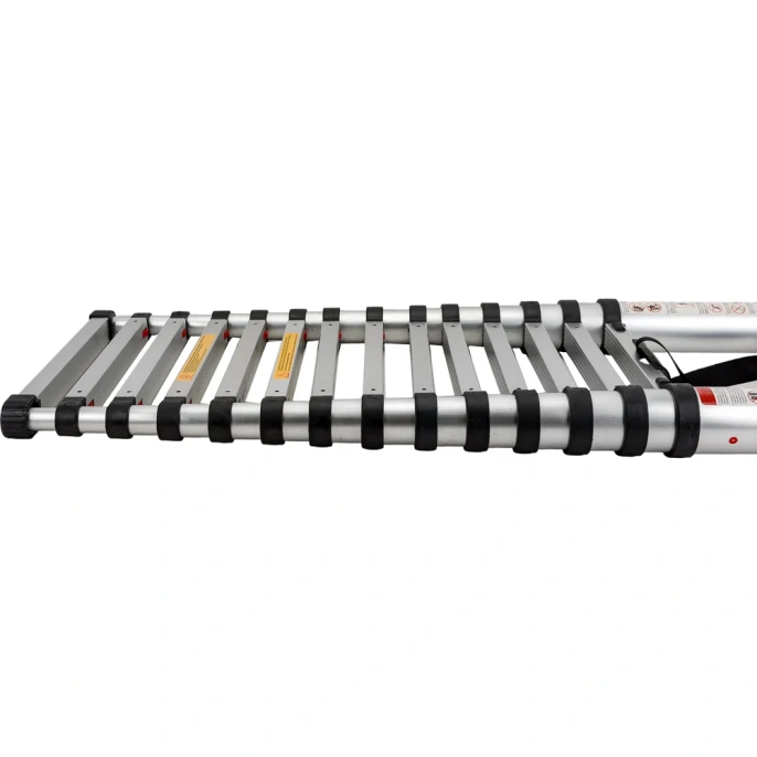 Лестница телескопическая алюминиевая, 4, 4м, 15 ступеней, Gigant LT-01 1x15