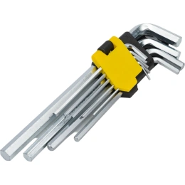 Набор шестигранных ключей БМ 1/16",5/64",3/32",1/8",5/32",3/16",1/4",5/16",3/8" 170212