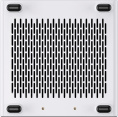 ПК Мини Chuwi UBox Ryzen 5 6600H 3.3 16Gb SSD512Gb 660M Windows 11 Pro 2x2.5GbitEth WiFi BT 90W белый/черный