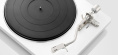 Проигрыватель винила Denon DP-400 частично автоматический белый