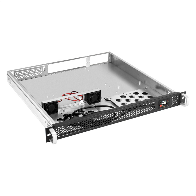 Серверный корпус ExeGate Pro 1U430-02 <RM 19", высота 1U, глубина 430, без БП, USB> EX296162RUS