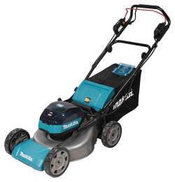 Газонокосилка аккумуляторная Makita LM001GZ,  48см, самоходная,  без АКБ, без ЗУ