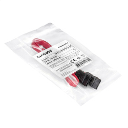Кабель SATA ExeGate EX-CC-SATA-DATA-0.5 (7pin/7pin, SATA III до 6Gbps, 0,50см) EX294731RUS