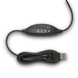 Полноразмерные наушники с микрофоном (гарнитура) ExeGate 960 USB STEREO (регулировка оголовья, USB, динамик 40 мм, 20-20000Гц, длина кабеля 2м, управление на кабеле - кнопки регулировки громкости, кнопка включения и отключения микрофона, индикаторы включе