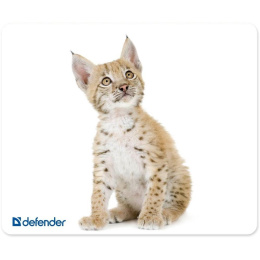 Коврик для мыши Defender Silk (S) рисунок, шелк, 230х190х1.6мм [50706]