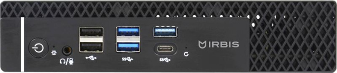 Персональный компьютер SDCS IRBIS Smartdesk Mini PC i5-12400 6C/12T - 2.5Ghz , 1x16GB DDR4, 512GB SSD M.2, Intel UHD, WIFI/BT, 1xCOM, 9xUSB-A, KB+Mouse, Win11Pro