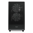Корпус без блока питания/ Case HSPD M310, Mesh Mini-tower, Black, TG, 0.4 SPCC, 3x120mm ARGB Orbis F1 mATX, mITX 180/280/160mm 1x2.5", 1x3.5", 4xPCI 2xUSB-A 3.0 452x277x418mm (M310-TGBK-ARGB)