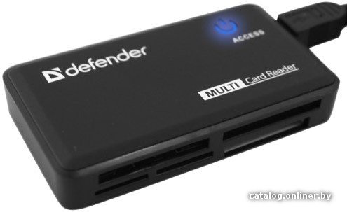 Defender Универсальный картридер Optimus USB 2.0, 5 слотов 83501