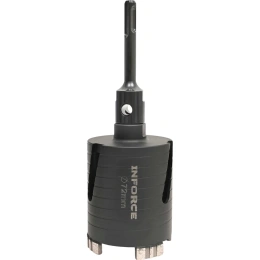 Коронка алмазная по бетону 72 мм Inforce 11-02-072