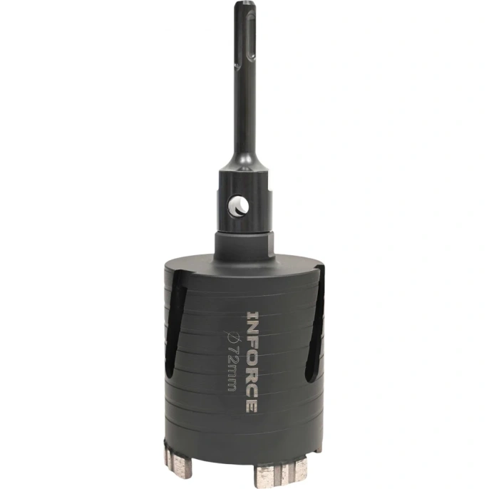 Коронка алмазная по бетону 72 мм Inforce 11-02-072