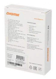 MP3 плеер Digma Z4 BT flash,  16ГБ,  черный