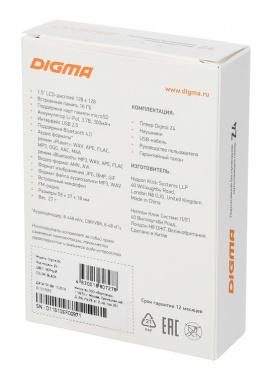 MP3 плеер Digma Z4 BT flash,  16ГБ,  черный