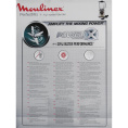 Высокоскоростной блендер Moulinex/ Высокоскоростной блендер Moulinex PerfectMix+, механическое управление, 3 автоматические программы, мощность 1200 Вт, объем чаши 2 л, турбо, съемные лезвия
