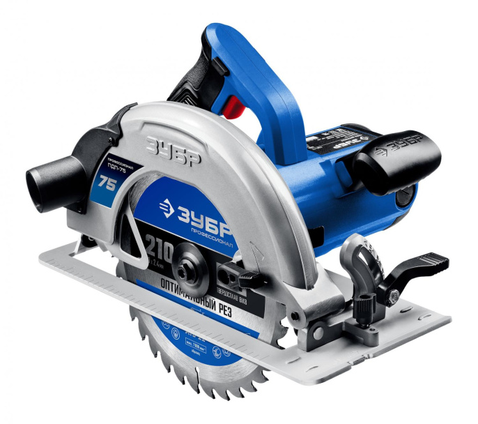 Циркулярная пила Зубр ПДП-75, 210мм
