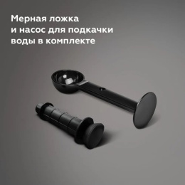 Кофеварка BQ CM3000 Черный/Красный 3в1, мощность: 1450 Вт, объем резервуара для воды: 0.6 л, тип кофе: молотый, капсулы Nespresso и Dolce Gusto, максимальная высота чашки
