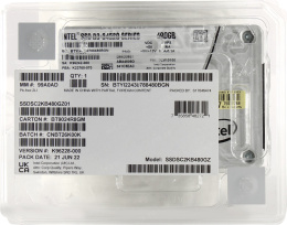 SSD накопитель Intel D3-S4520 SSDSC2KB480GZ01 480ГБ, 2.5", SATA III, SATA
