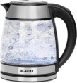 Чайник электрический Scarlett SC-EK27G54, 1.7л, стекло/металл/пластик