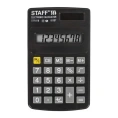 Карманный калькулятор STAFF STF-818 102х62мм, 8 разрядов, двойное питание, 250142