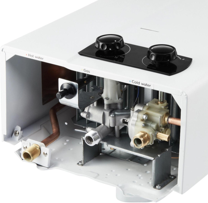 Водонагреватель проточный ROYAL THERMO Piezo Pro GWH 11,  газовый [нс-1584748]
