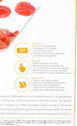 Весы кухонные BEURER KS19 berry, рисунок