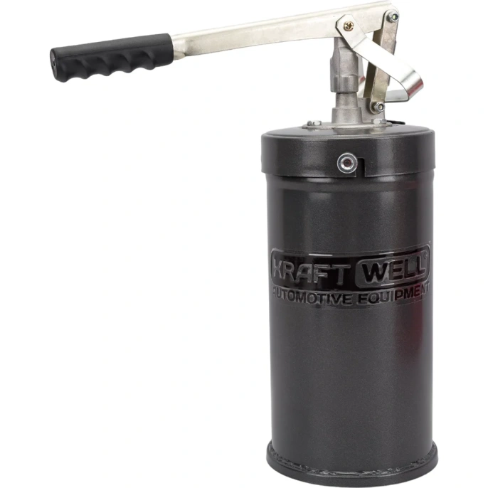 Нагнетатель масла с ручным приводом KraftWell 5 л KRW1795