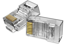 Коннектор Vention RJ45 8p8c , cat. 6, под витую пару 50шт. (IDDR0-50)