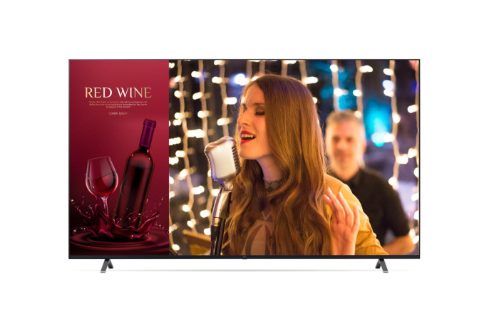 Телевизор 86" LG 86UN640S LG 86UN640S 86"UHD; 16/7, 330 кд/м2; ОС webOS 22; Wi-Fi, Buetooth; Динамики; DVB-T2/C/S2; точка доступа; Ориентация установки - альбомная (86UN640S0LD)