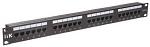 Патч-панель 19" 24 порта RJ-45 UTP 6 ITK PP24-1UC6U-D05 неэкранированная