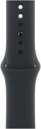 Смарт-часы Apple Watch SE 3 2025 A3325 44мм OLED корп.темная ночь Sport Band рем.темная ночь разм.брасл.:S/M (MEHN4J/A)