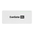 Коммутатор неуправляемый ExeGate EDGS-1008C (8-портовый гигабитный UTP 10/100/1000 Base-T, с функцией энергосбережения (EEE), настольный/настенный) EX298688RUS