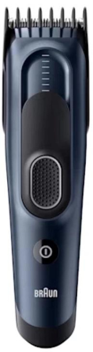 Машинка для стрижки Braun HC5550 черный насадок в компл:2шт