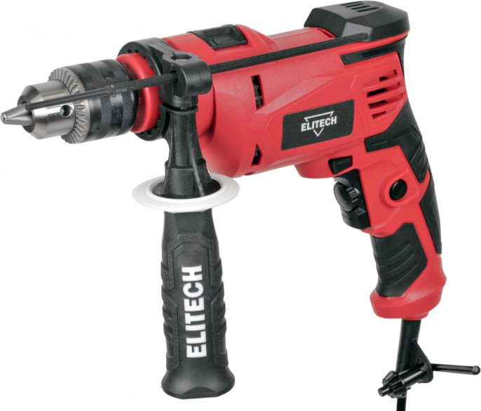 Дрель ударная Elitech ДУ 060РЭ E2201.019.00 650Вт ключевой реверс E2201.019.00