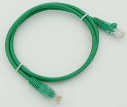 LANMASTER Патч-корд cat.5E molded 1м зеленый RJ-45 m -RJ-45 m упак.:1шт