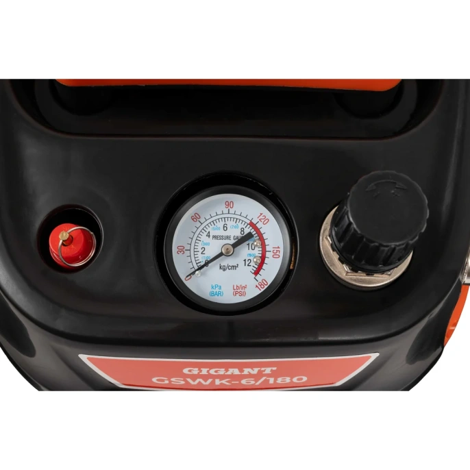 Безмасляный малошумный компрессор Gigant GSWK-6/180