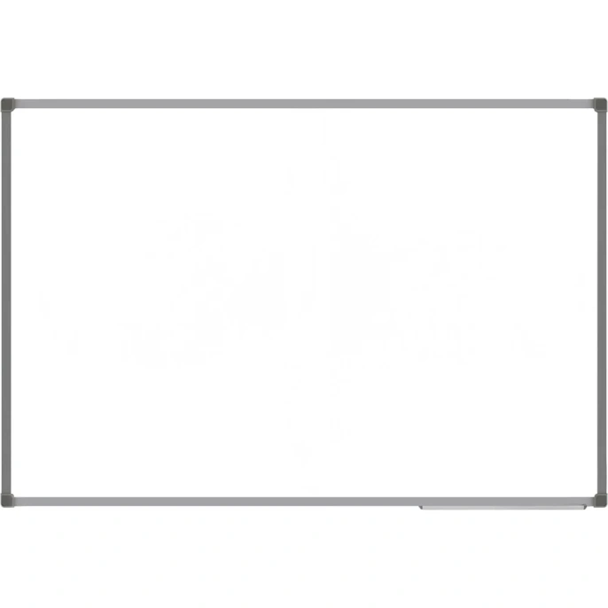 Доска магнитно-маркерная Silwerhof лак белый, 100x150 см, алюминиевая рама, лоток для аксессуаров 2014102