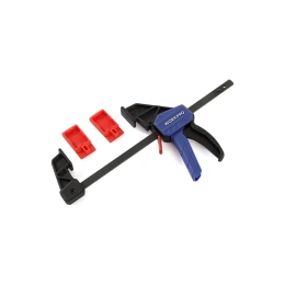 Быстросъемный мини зажим для штанги WORKPRO 100 мм, 2 шт. WP201016
