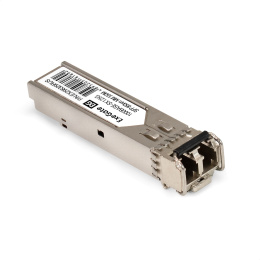 Exegate EX298329RUS Трансивер SFP EXT-1G-MM850-LC2-550M 1000Base-SX для многомодового оптического кабеля, 1,25 Гбит/с, Tx:850/Rx:850 нм, до 550 м, разъем Duplex LC