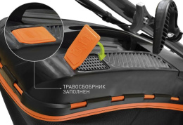 Газонокосилка бензиновая CARVER LMG-3653DMS,  52.5см, самоходная [01.024.00010]
