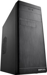Корпус Deepcool Wave V2 Черный (DP-MATX-DPWAVE2) (материал ABS+SPCC, USB3.0×1、USB2.0×2、Audio×1、Mic×1, без БП, 4 слота расширения, максимальный размер МП: mATX, максимальная длина видеокарты: 340мм, максимальная высота кулера: 140мм, воздушное охлаждение: 