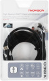 Кабель аудио-видео Thomson High Speed, HDMI m - HDMI m , 3м, GOLD, ф/фильтр, черный [00132107]