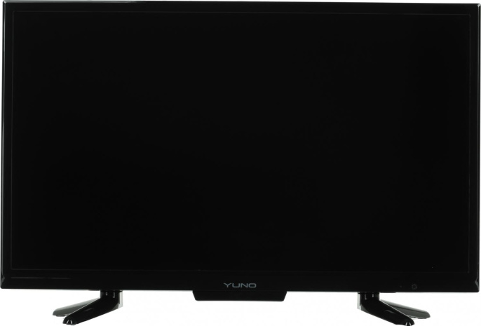 24" Телевизор YUNO ULX-24TCS221 HD, СМАРТ ТВ, YaOS, черный