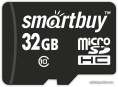 Карта памяти SmartBuy microSDHC SB32GBSDCL10-01LE 32GB (с адаптером)  32 ГБ, класс 10, чтение: 10 МБ/с, адаптер