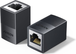 Адаптер-удлинитель для сетевого кабеля UGREEN NW326 55359 RJ45 Shielded Network Connector 10Gbps Max 1шт. Цвет: черный (55359_)
