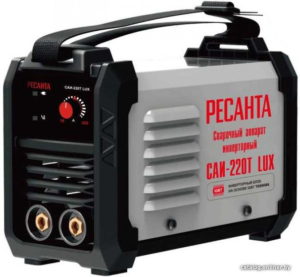 Сварочный аппарат Ресанта САИ-220Т LUX инвертор ММА DC 7.8кВт