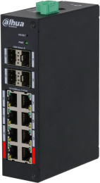 Коммутатор Dahua DH-HS4412-8ET-120, управляемый