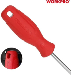 Набор отверток WorkPro WP200502 8 предметов (хром-ванадиевое лезвие, черный магнитный наконечник, антикоррозийное хромированное покрытие, рн2*38мм, рн0*75мм, рн1*100мм, рн2*150; 6.5*38мм, 3*75мм, 5.5*100мм, 6.5*150мм)