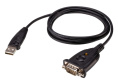 ATEN UC232AF-AT Адаптер, USBRS232, А-тип DB 9, Male, USB low-speed/скорость передачи данных до 921.6 Kbps, шнур 0.35м., для подключения COM-устройств к компьютеру;FTDI chip , [ATEN UC232AF-AT]