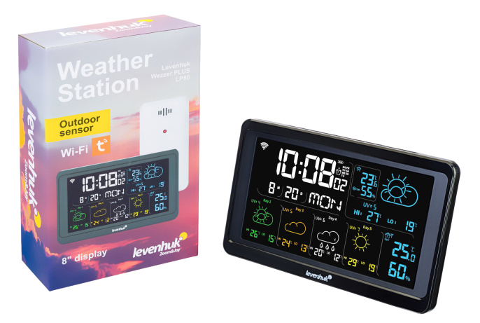 Метеостанция Levenhuk Wezzer PLUS LP80 78898