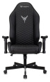 Кресло игровое KNIGHT Neon, на колесиках, эко.кожа, черный [knight neon carbon]