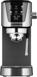 REDMOND Кофеварка рожковая Редмонд CM716 1350Вт серебристый/черный